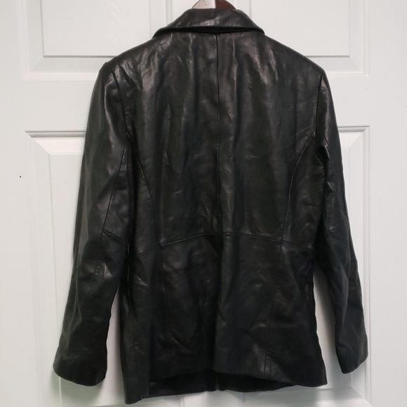 JLC New York Outerwear Leather Jacket Size Medium - Picture 4 of 4